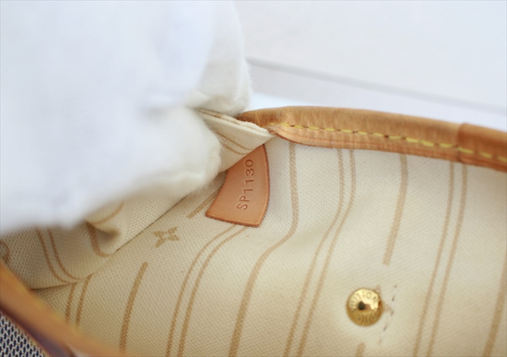 NEVERFULL MM Damier Azur