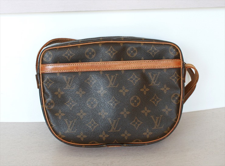 LOUIS VUITTON Jeune Fille GM Shoulder Bag Monogram Leather Brown M51225  35AD161