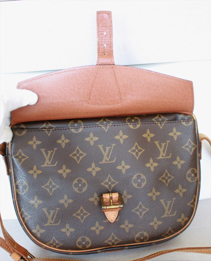 Authentic Louis Vuitton Monogram Jeune Fille GM M51225 Shoulder Cross Bag  J5397