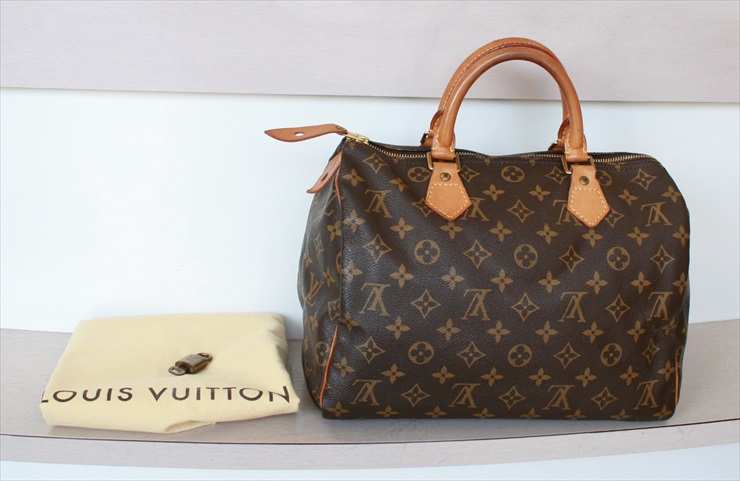 Louis Vuitton Speedy 30 M41526 Monogram Sp0016 Handbag Monogram Canvas