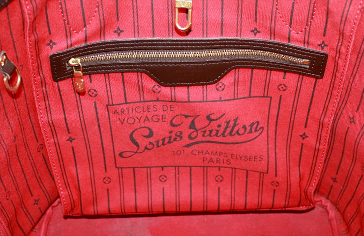 NEVERFULL MM Damier Ebene