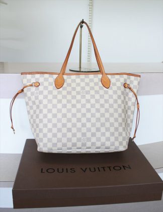 NEVERFULL MM Damier Azur