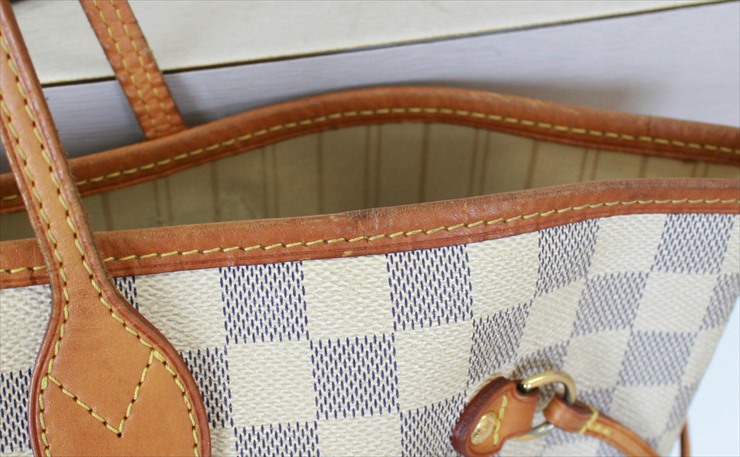 NEVERFULL MM Damier Azur