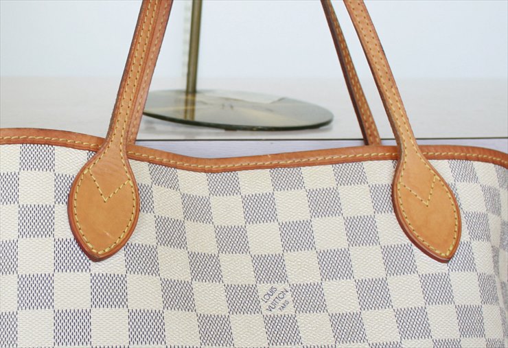 NEVERFULL MM Damier Azur
