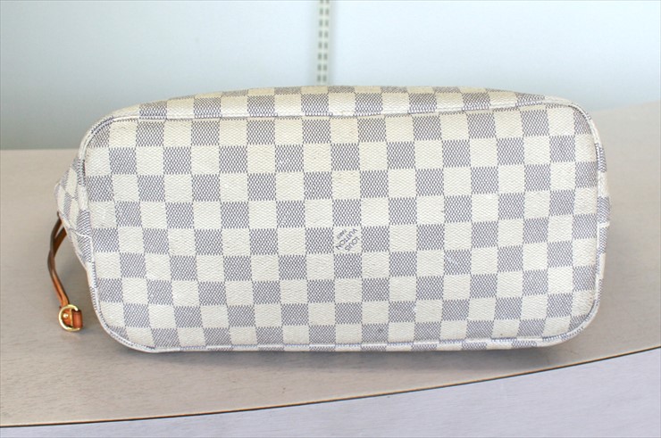 NEVERFULL MM Damier Azur