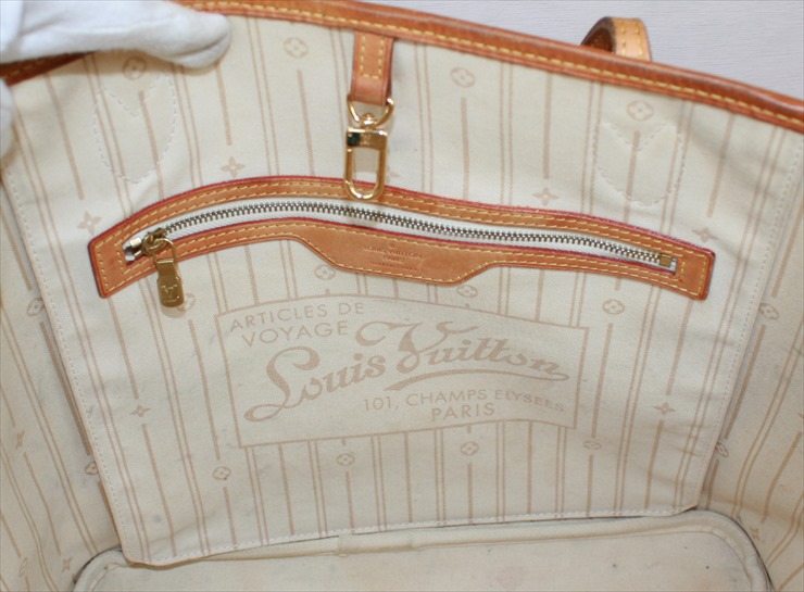 NEVERFULL MM Damier Azur