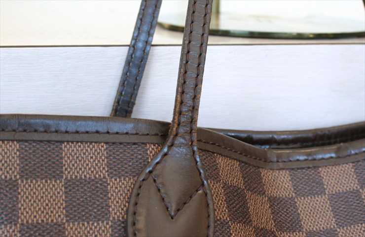 Louis Vuitton, Bags, Louis Vuitton Neverfull Mm Damier Ebene N4358