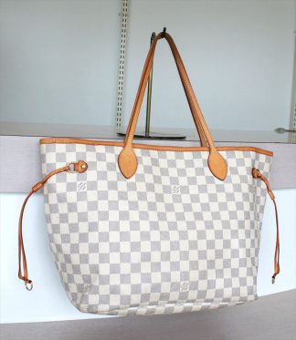 NEVERFULL MM Damier Azur