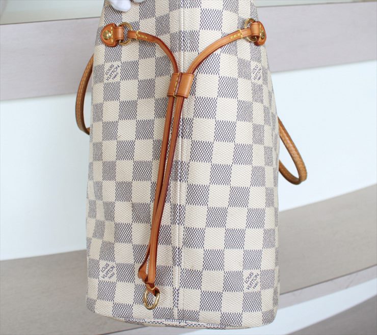 NEVERFULL MM Damier Azur