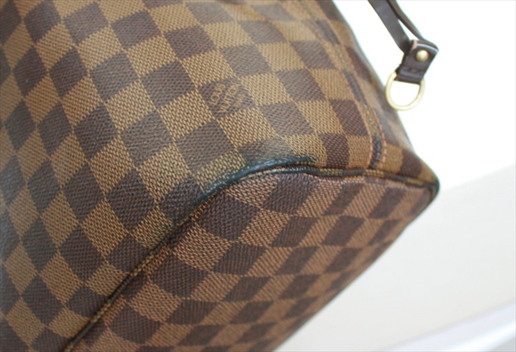 Neverfull tote Louis Vuitton Brown in Wicker - 27636877