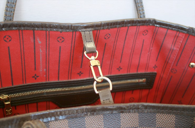 NEVERFULL MM Damier Ebene