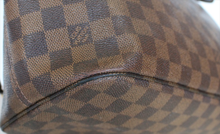 Louis Vuitton // Brown Damier Ebene Neverfull MM Tote Bag – VSP