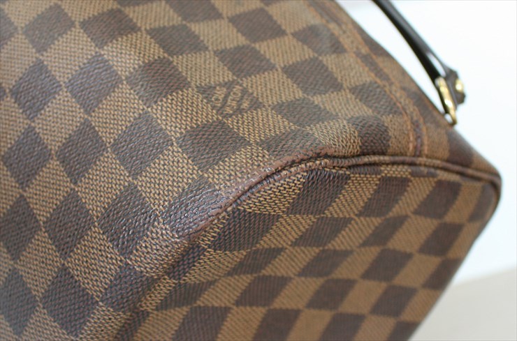 LOUIS VUITTON NEVERFULL MM Damier Ebene Tote bag No.1044