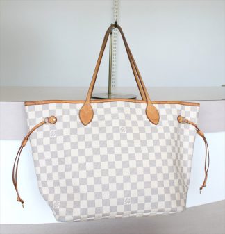 NEVERFULL MM Damier Azur