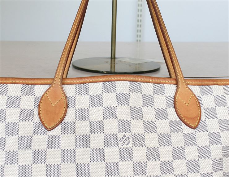 NEVERFULL MM Damier Azur