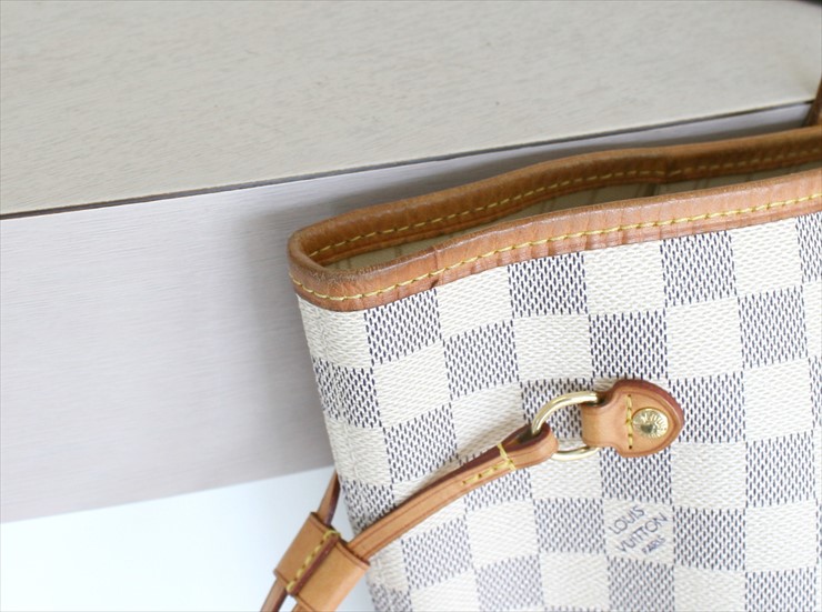 NEVERFULL MM Damier Azur