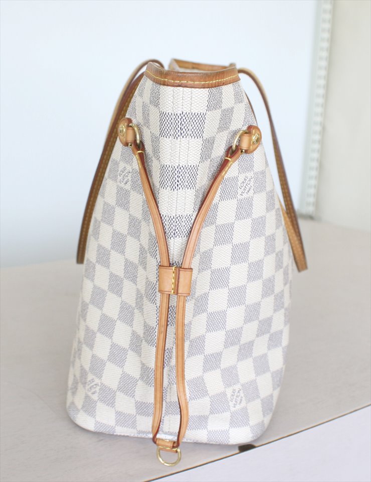 NEVERFULL MM Damier Azur