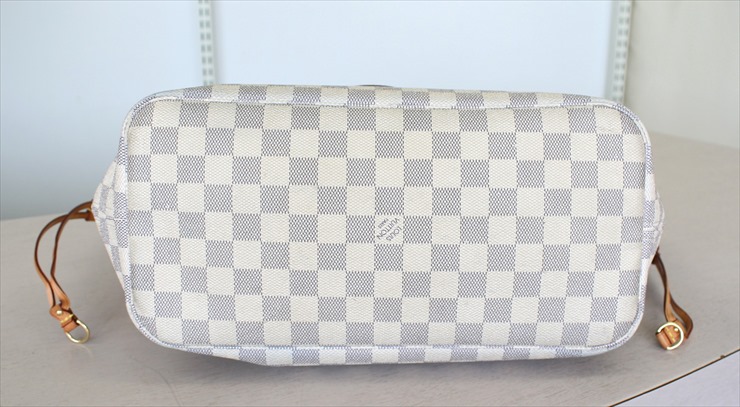 NEVERFULL MM Damier Azur
