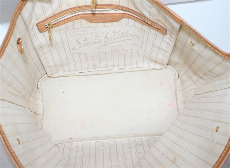 NEVERFULL MM Damier Azur