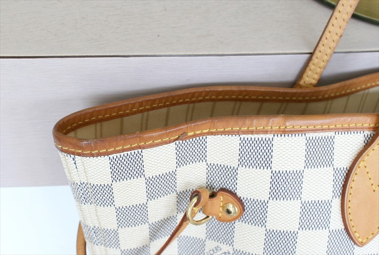 NEVERFULL MM Damier Azur