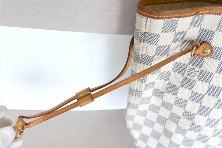 NEVERFULL MM Damier Azur