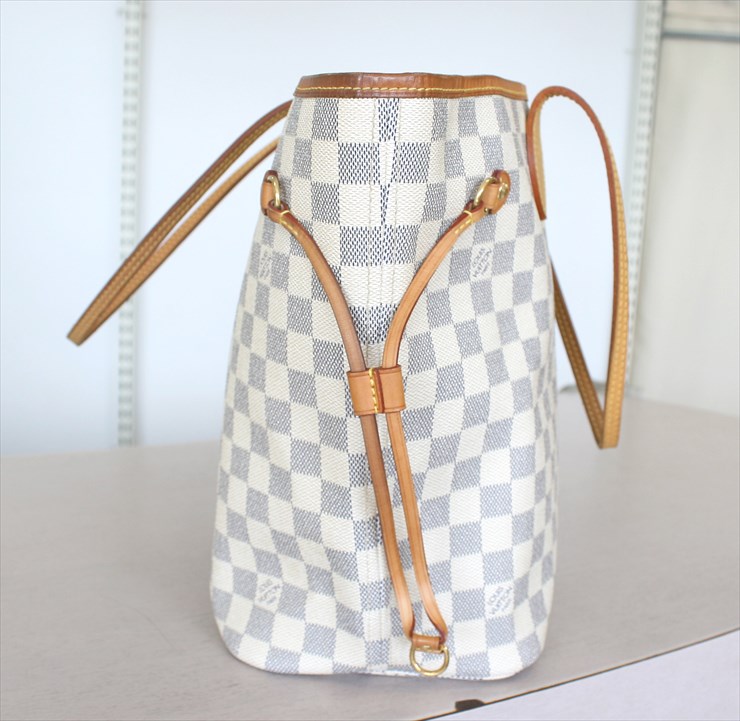 NEVERFULL MM Damier Azur