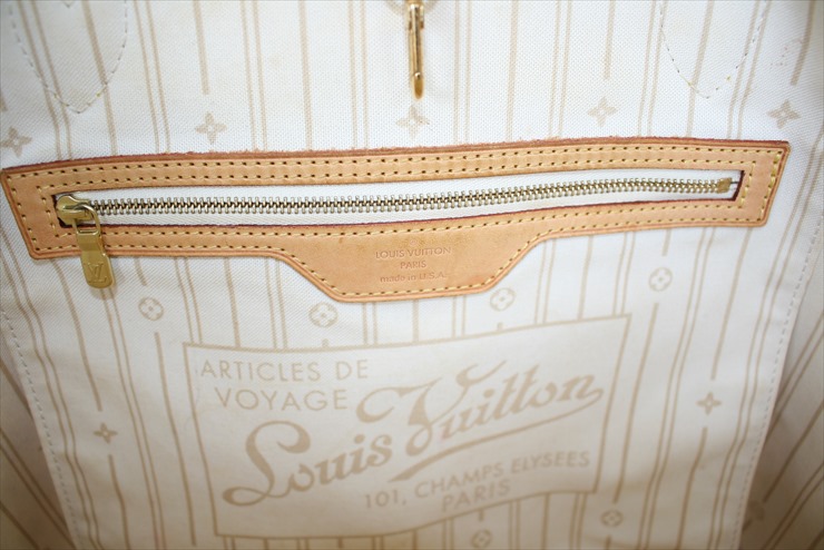 NEVERFULL MM Damier Azur