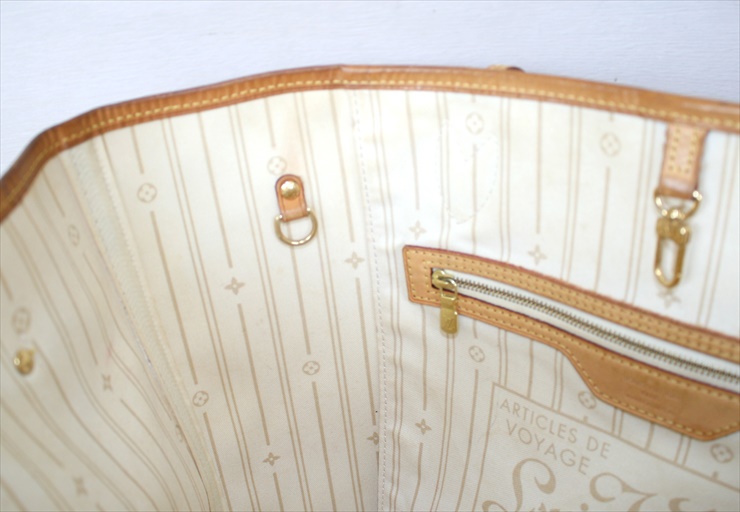 NEVERFULL MM Damier Azur