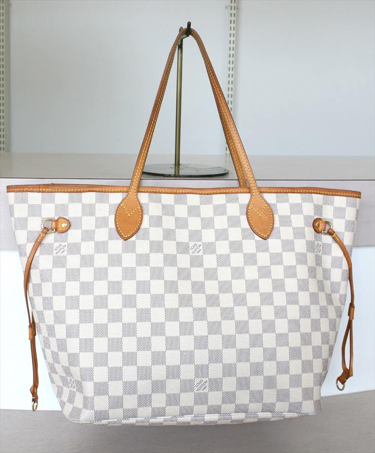 NEVERFULL MM Damier Azur