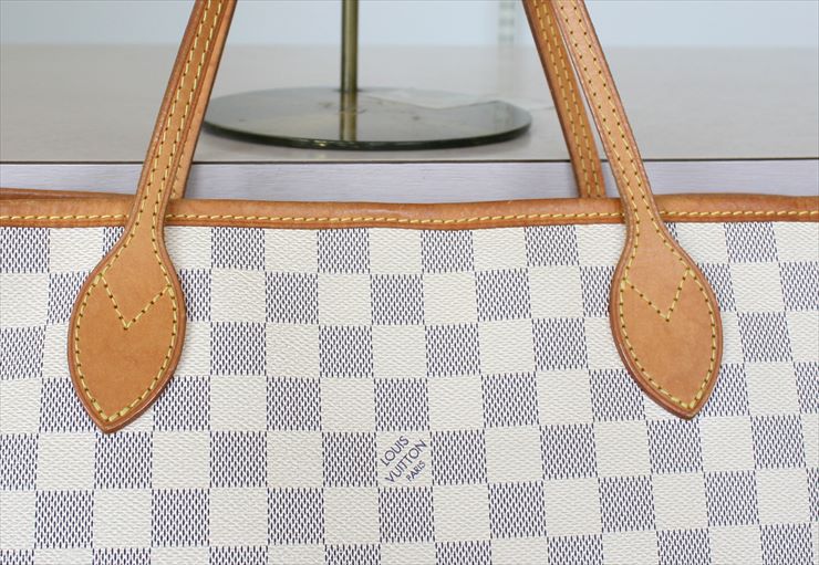 NEVERFULL MM Damier Azur