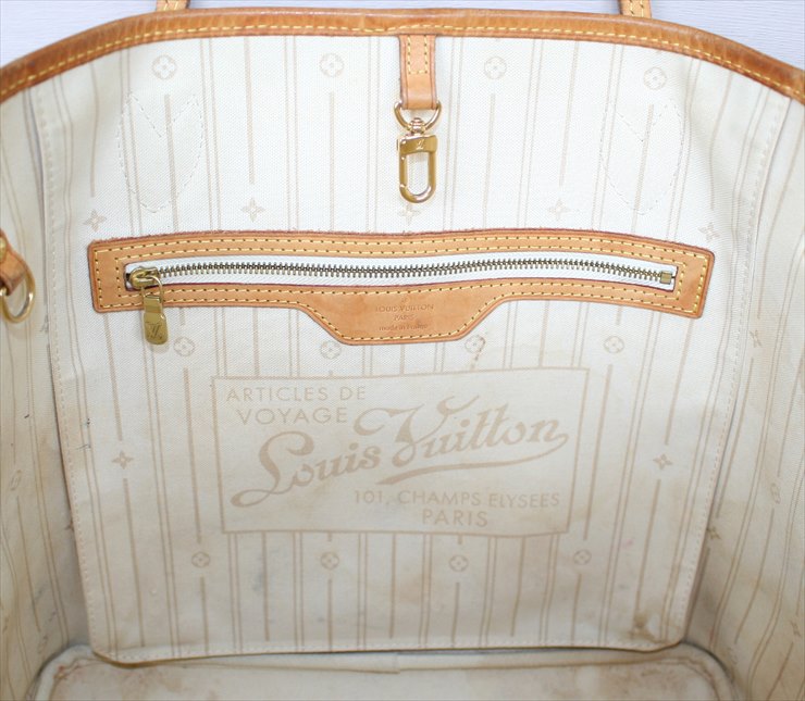 NEVERFULL MM Damier Azur