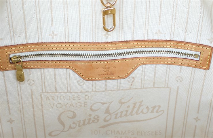 NEVERFULL MM Damier Azur