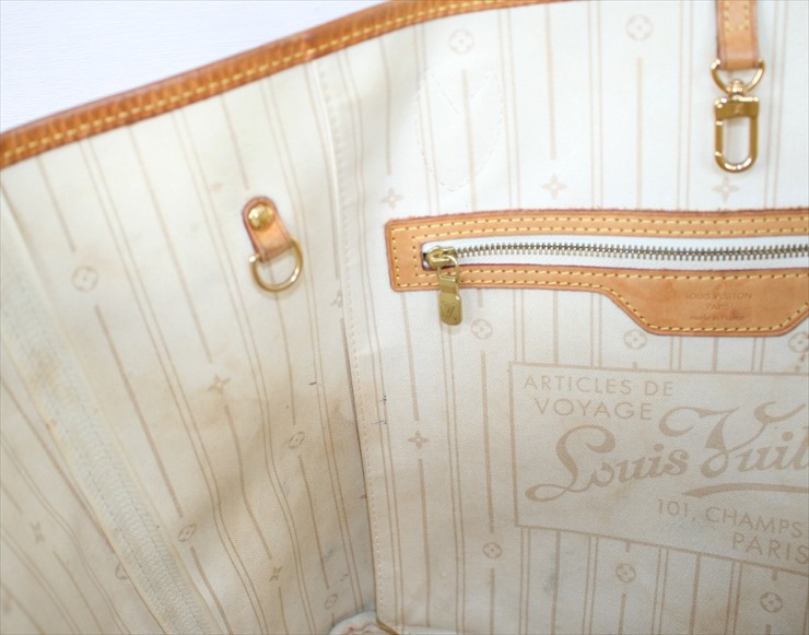 NEVERFULL MM Damier Azur