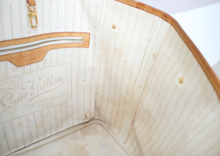 NEVERFULL MM Damier Azur