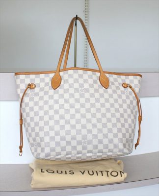NEVERFULL MM Damier Azur