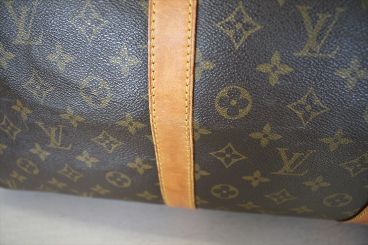 Louis Vuitton Monogram Keepall Bandouliere 60 Boston Duffle Bag with Strap  63lv4