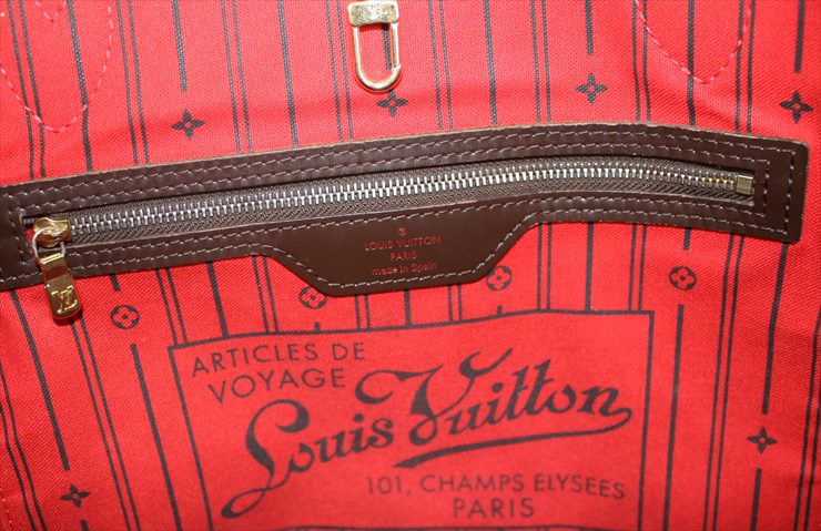 NEVERFULL MM Damier Ebene