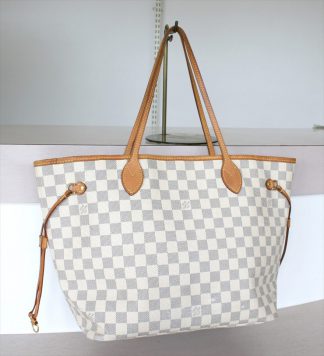 NEVERFULL MM Damier Azur