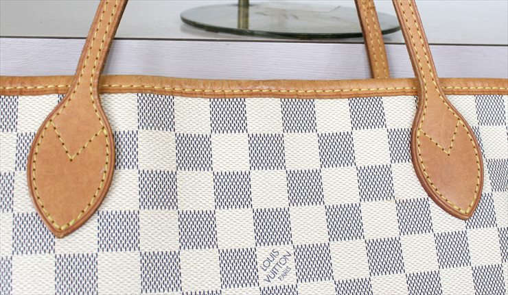 NEVERFULL MM Damier Azur
