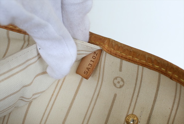 NEVERFULL MM Damier Azur