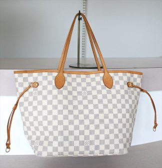NEVERFULL MM Damier Azur