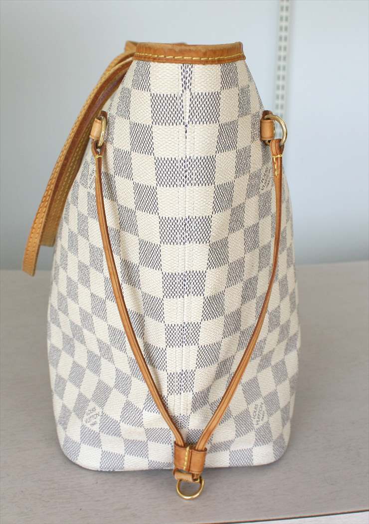 NEVERFULL MM Damier Azur