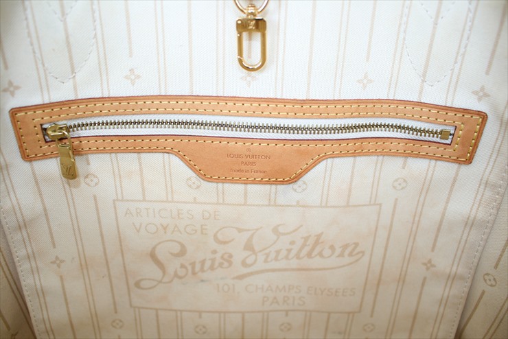 NEVERFULL MM Damier Azur