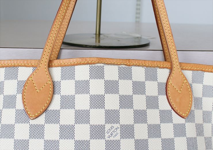 NEVERFULL MM Damier Azur