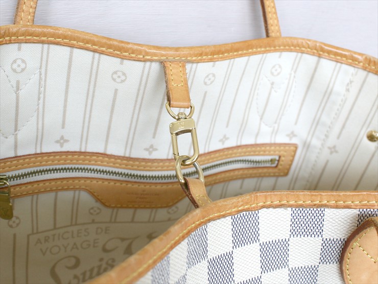 NEVERFULL MM Damier Azur
