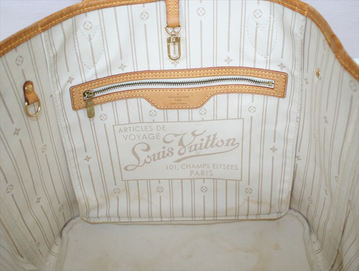 NEVERFULL MM Damier Azur