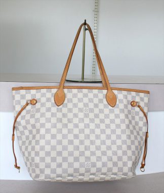 NEVERFULL MM Damier Azur