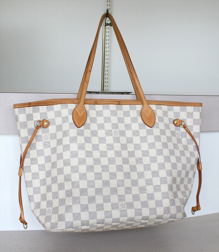 NEVERFULL MM Damier Azur