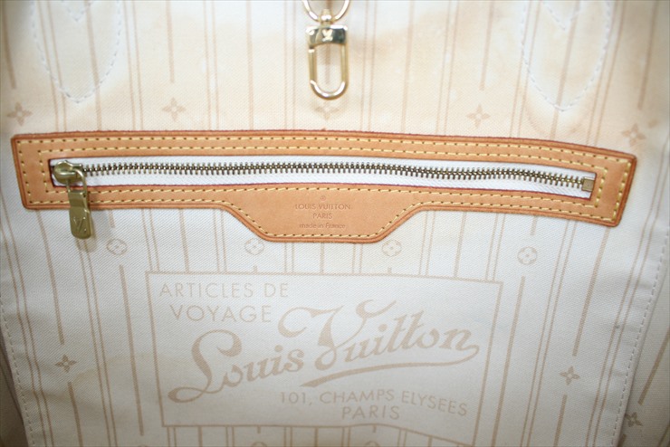 NEVERFULL MM Damier Azur