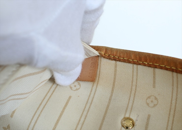 NEVERFULL MM Damier Azur